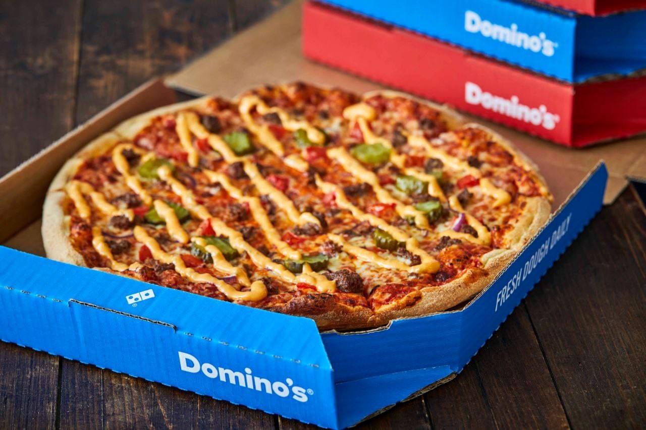 Международная сеть ресторанов фастфуда Domino's Pizza. 
